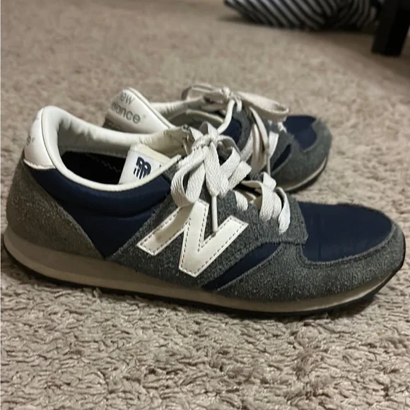 New Balance Shoes New Balance 42 Retro Suede Sneaker Navy Blue